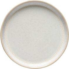 Costa Nova Sekély tányér, Notos 19,9 cm, homokszín, megemelt perem, 6x
