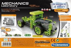 Clementoni Science&Play Mechanikai laboratórium 2 az 1-ben Hot Rod és Race Truck