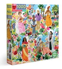 eeBoo Négyzet alakú puzzle Költők kertje 1000 darab