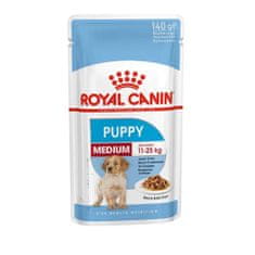 Royal Canin CHN MEDIUM PUPPY 140g alutasakos eledel szószban közepes testű kölyökkutyáknak