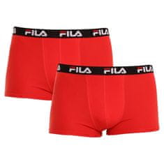 FILA 2PACK Piros férfi boxeralsó (FU5141/2-118) - méret L