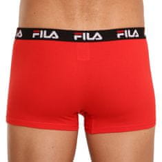 FILA 2PACK Piros férfi boxeralsó (FU5141/2-118) - méret L