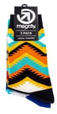 MEATFLY 3 PACK - zokni Arizona socks S19 Triple pack (Méret 39-42)