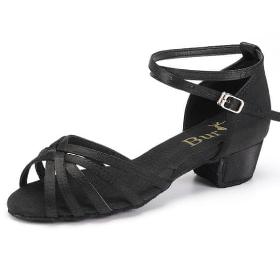 Burtan Dance Shoes Latino tánccipő Havana, fekete 3,5 cm