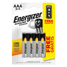 Energizer  Alkaline Power mikró / AAA elem 3+1
