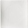 Négyzet alakú tányér Mesh 27x27 cm, fehér, 6x