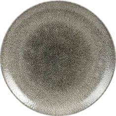 Churchill Sekély tányér, Raku Quartz Black, 28,8 cm