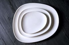 Bonna Sekély tányér, Vago 24 cm, fehér, 12x