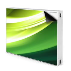 tulup.hu Mágneses radiátor takaró Zöld absztrakció 110x60 cm