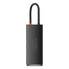 BASEUS Lite HUB adapter USB-C - 2x USB / USB-C PD / HDMI 1.4 / SD / TF, fekete