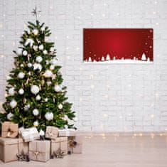 tulup.hu Akrilkép Karácsonyfa. Ünnepli a hópelyheket 100x50 cm