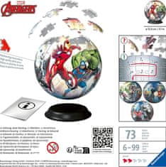 Ravensburger Puzzleball Marvel: Bosszúállók 73 darab