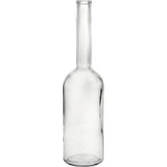 Gastrozone Pálinkás üveg 0,5 l, dugó nélkül Opera, 6x