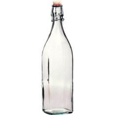 Bormioli Rocco Pálinkás üveg 1,0 l, szögletes, Swing 