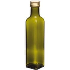 Gastrozone Maraska palack 250 ml, csavarós kupakkal, zöld, 6x