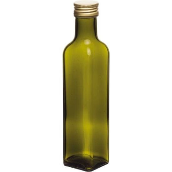 Gastrozone Maraska palack 250 ml, csavarós kupakkal, zöld, 6x