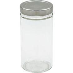 Gastrozone Befőttes üveg, Elena 500 ml 6 db, ezüst fedő