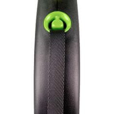 Flexi Black Design L szalag 5m zöld 50 kg-ig