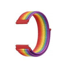 4wrist Átfűzhető óraszíj Samsung-hoz 22 mm - Rainbow