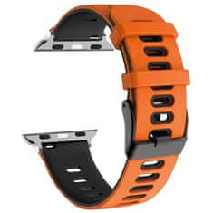 4wrist Szilikon szíj Apple Watch-hoz - Orange 38/40/41 mm