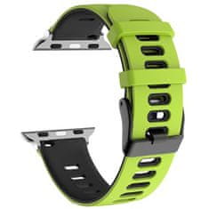 4wrist Szilikon szíj Apple Watch-hoz - Lime Green 38/40/41 mm