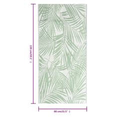 shumee zöld polipropilén kültéri szőnyeg 80 x 150 cm