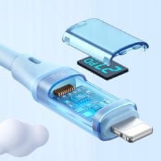 Mcdodo Mcdodo Usb-C Lightning 36W 1M Kijelző Kábel Iphone 14 Kékhez