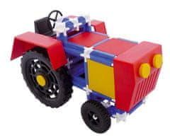 Seva Építőjáték Traktor 115darab