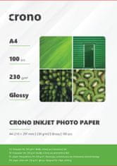 Crono PHPL4A, fényes fotópapír, A4, 230g, 100db, 230g, 100db