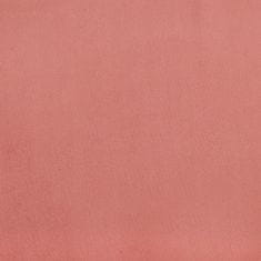 Greatstore 12 db rózsaszín bársony fali panel 90x15 cm 1,62 m²