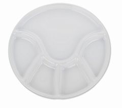 Kela Fondue tányér ANNELI fehér 21,5 cm KL-67403 KL-67403