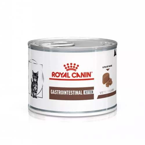 Royal Canin VHN CAT GASTROINTESTINAL KITTEN konzerv 195g nedves eledel emésztőrendszeri problémákkal küzdő kölyökmacskáknak