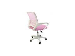 ShopJK Irodai szék ergonomic, rózsaszín - fehér ko03