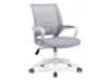 ShopJK Irodai szék ergonomic, szürke - fehér ko03