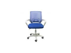 ShopJK Irodai szék ergonomic, kék - fehér ko03
