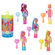 Mattel Barbie Color Reveal Chelsea Neon batikolás, HCC90