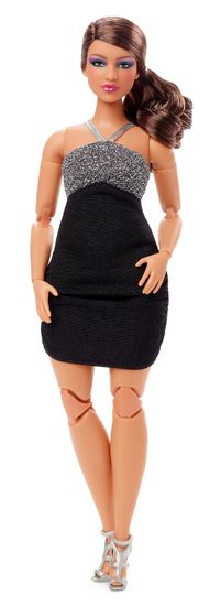 Mattel Barbie Basic Barna, formás baba HBX95