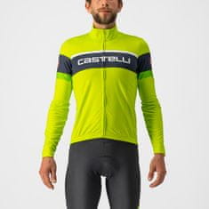 Castelli Férfi klasszikus kerékpáros dressz Passista Jersey, zöld, L