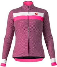 Női kerékpáros dressz Volare LS Jersey, rózsaszín, M