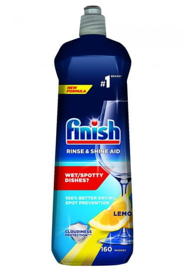 Finish Shine & Dry Gépi öblítőszer, Citrom, 800 ml