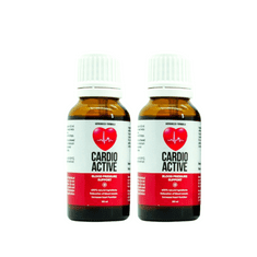 CARDIO ACTIVE Természetes cseppek a vérnyomás szabályozására SET 2 x 20 ml 