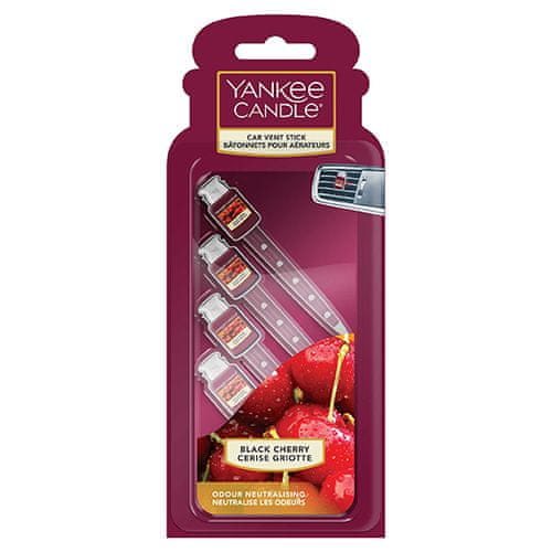Yankee Candle illatos rudacskák, Érett cseresznye, 4x autó légfrissítő