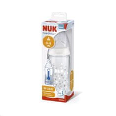 Nuk FC üveg cumisüveg hőmérséklet-szabályozóval 240 ml fehér