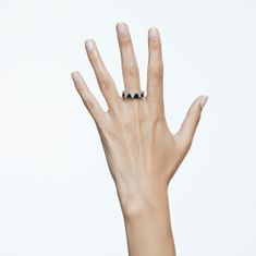 Swarovski Jellegzetes csillogó gyűrű Ortyx 5620672 (Kerület 58 mm)