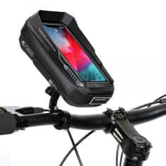 Tech-protect XT3S kerékpáros telefontartó, fekete