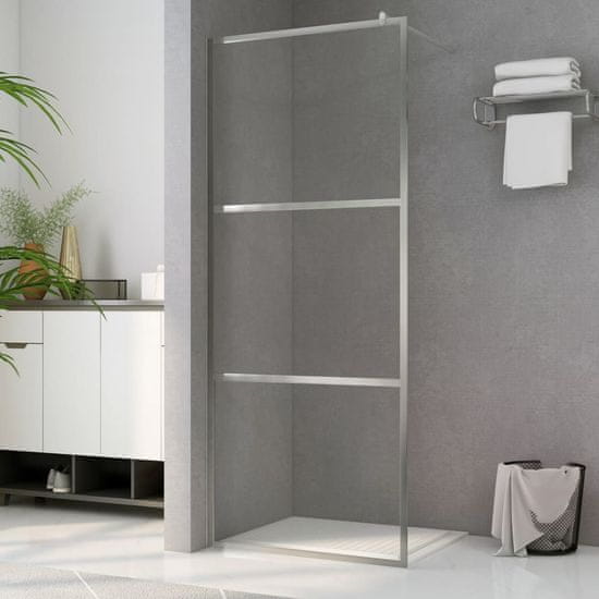 Greatstore zuhanyfal átlátszó ESG üveggel 100 x 195 cm