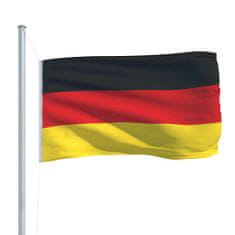 Vidaxl német zászló 90 x 150 cm 146043