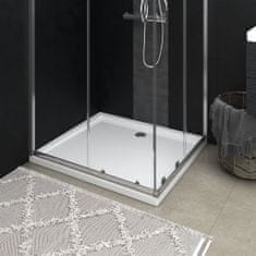 shumee téglalap alakú fehér ABS zuhanytálca 80 x 90 cm