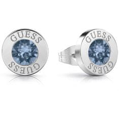 Guess Kő fülbevalók kék kristállyal UBE78091
