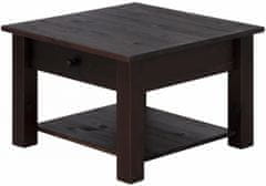 Danish Style Chico dohányzóasztal, 60 cm, sötétbarna